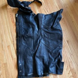 Women’s Leather Chaps